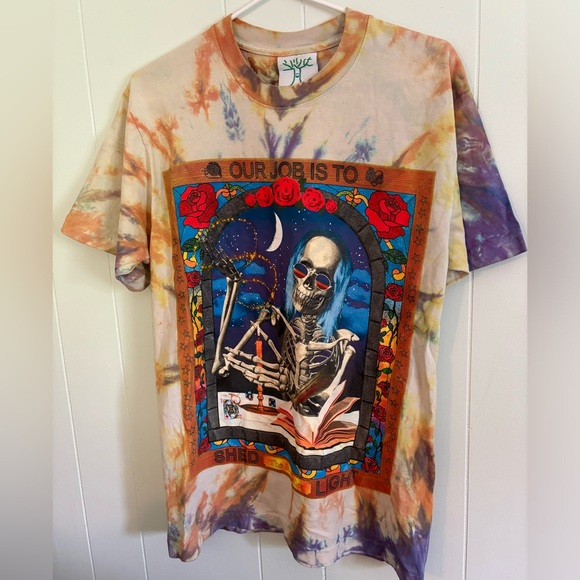 Online Ceramics Grateful Dead Tshirt - Storyteller Size small - Picture 2 of 2